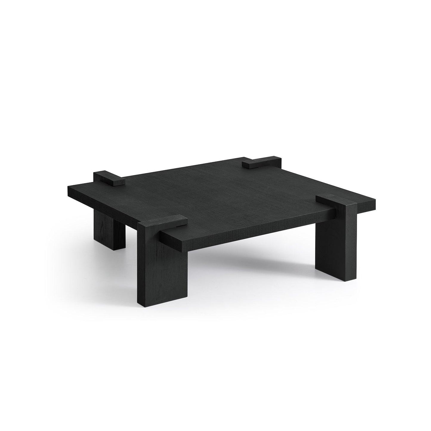 Contemporary black coffee table
