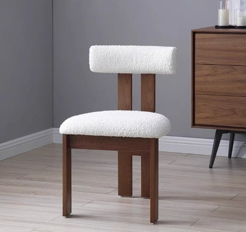 modern wooden dining chair