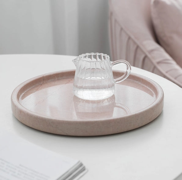 Round Marble Tray