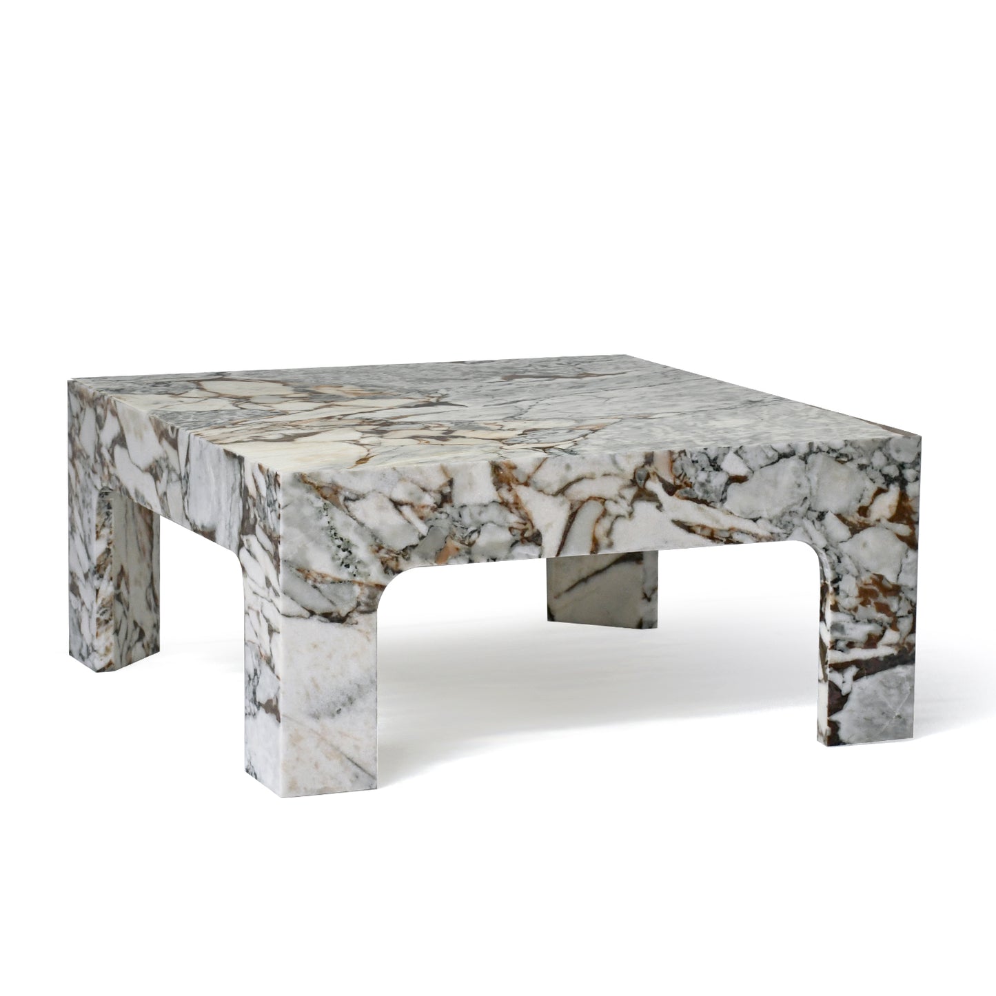 MORGAN Coffee Table | Natural Marble | Ocean Storm - Home Elements