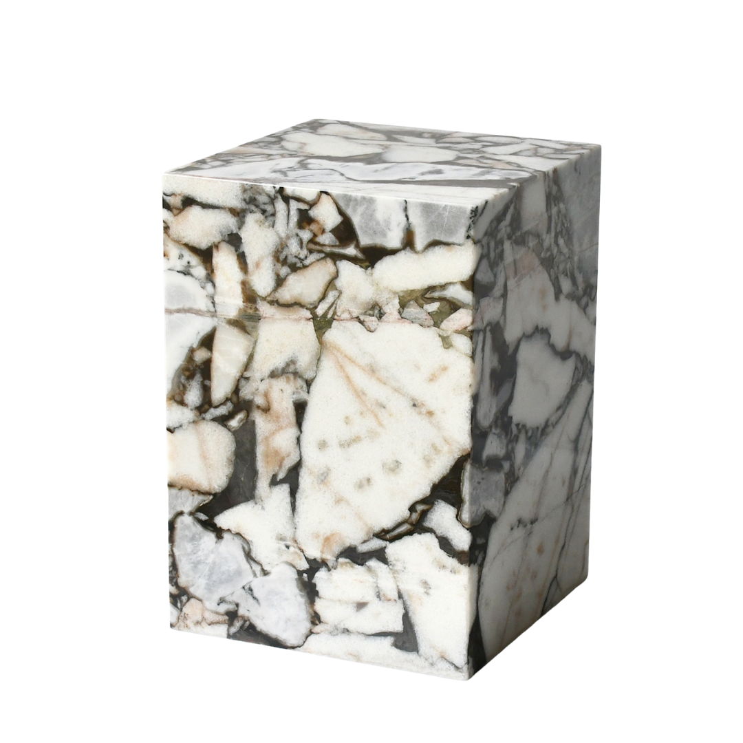 natural marble side table plinth