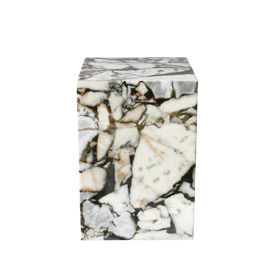 natural marble side table plinth