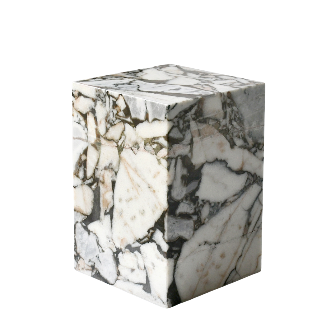 natural marble side table plinth