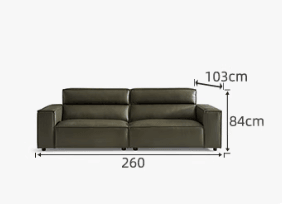 Luxurious leather lounge suite – Stylish & comfortable seating