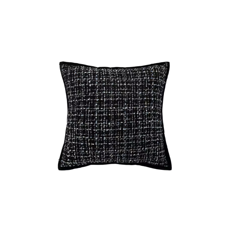 Daphne Modern Tweed Luxe Cushion - Home Elements