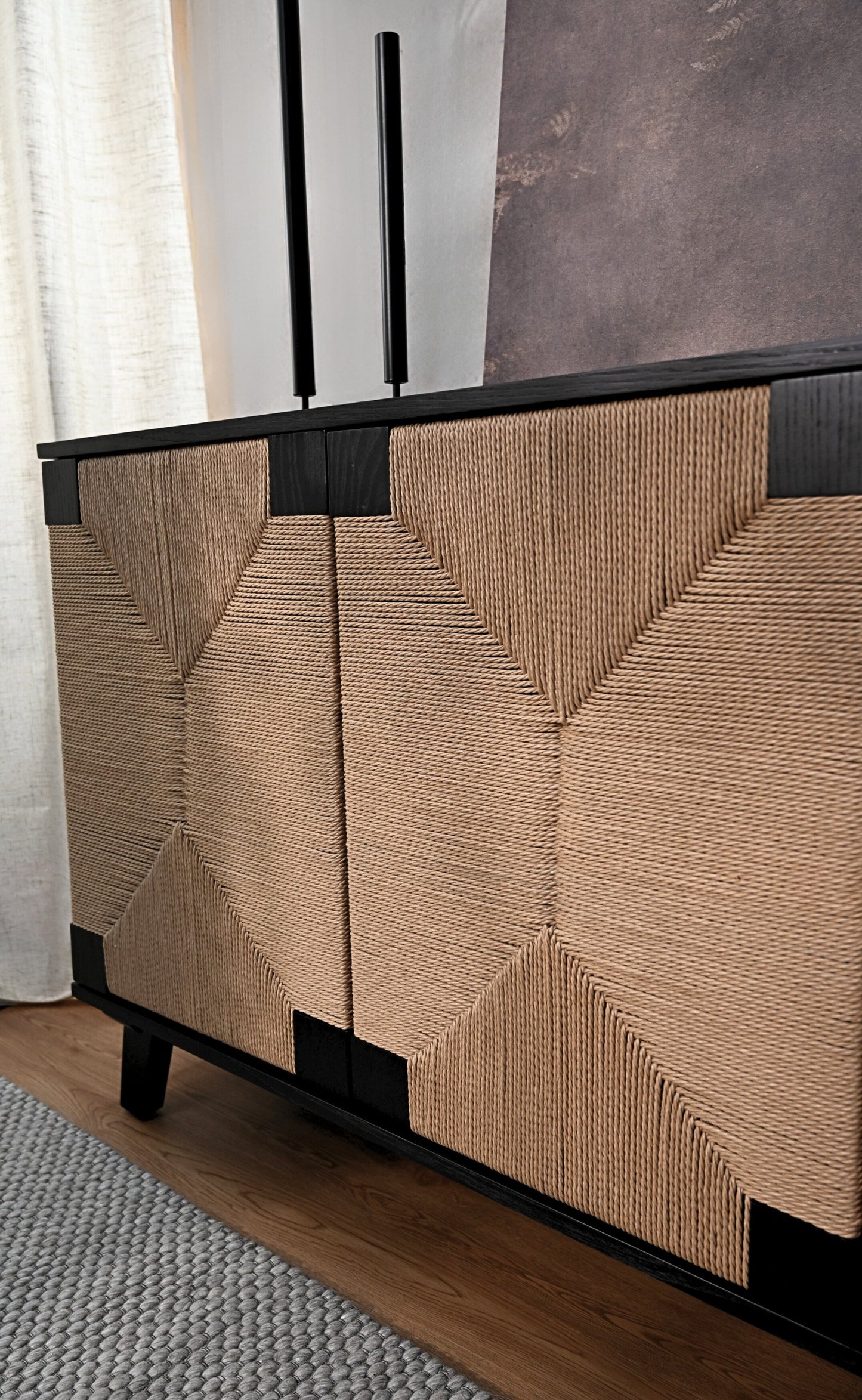ZAHARA Buffet Table | Sideboard | Black