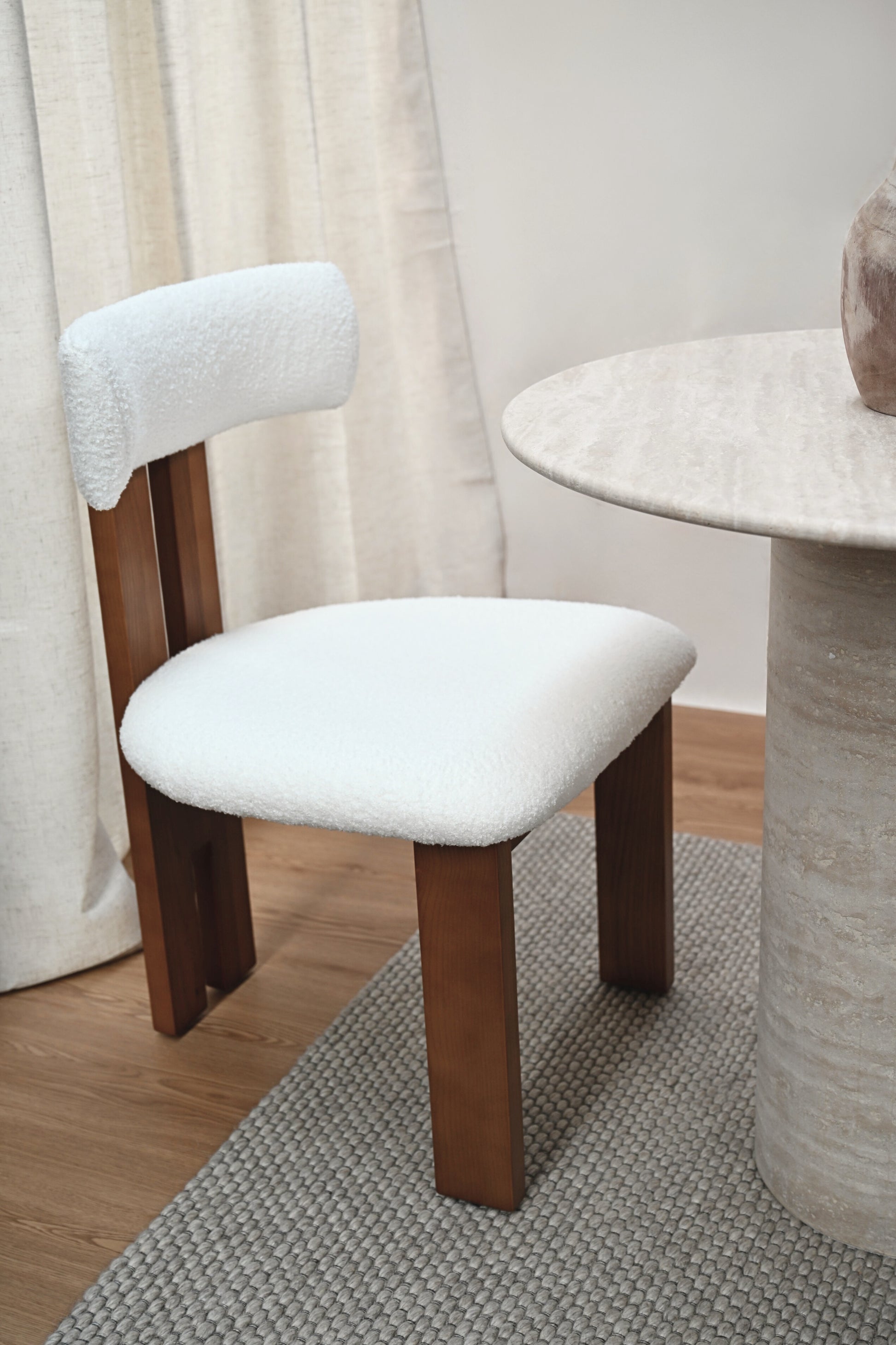 modern wooden dining chair