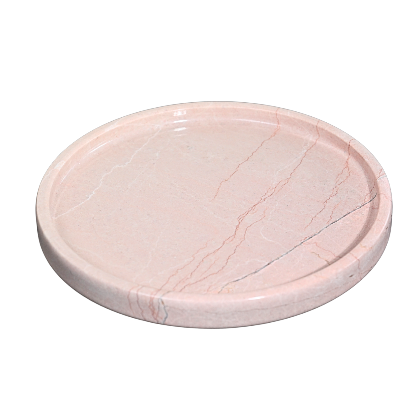 Round Marble Tray