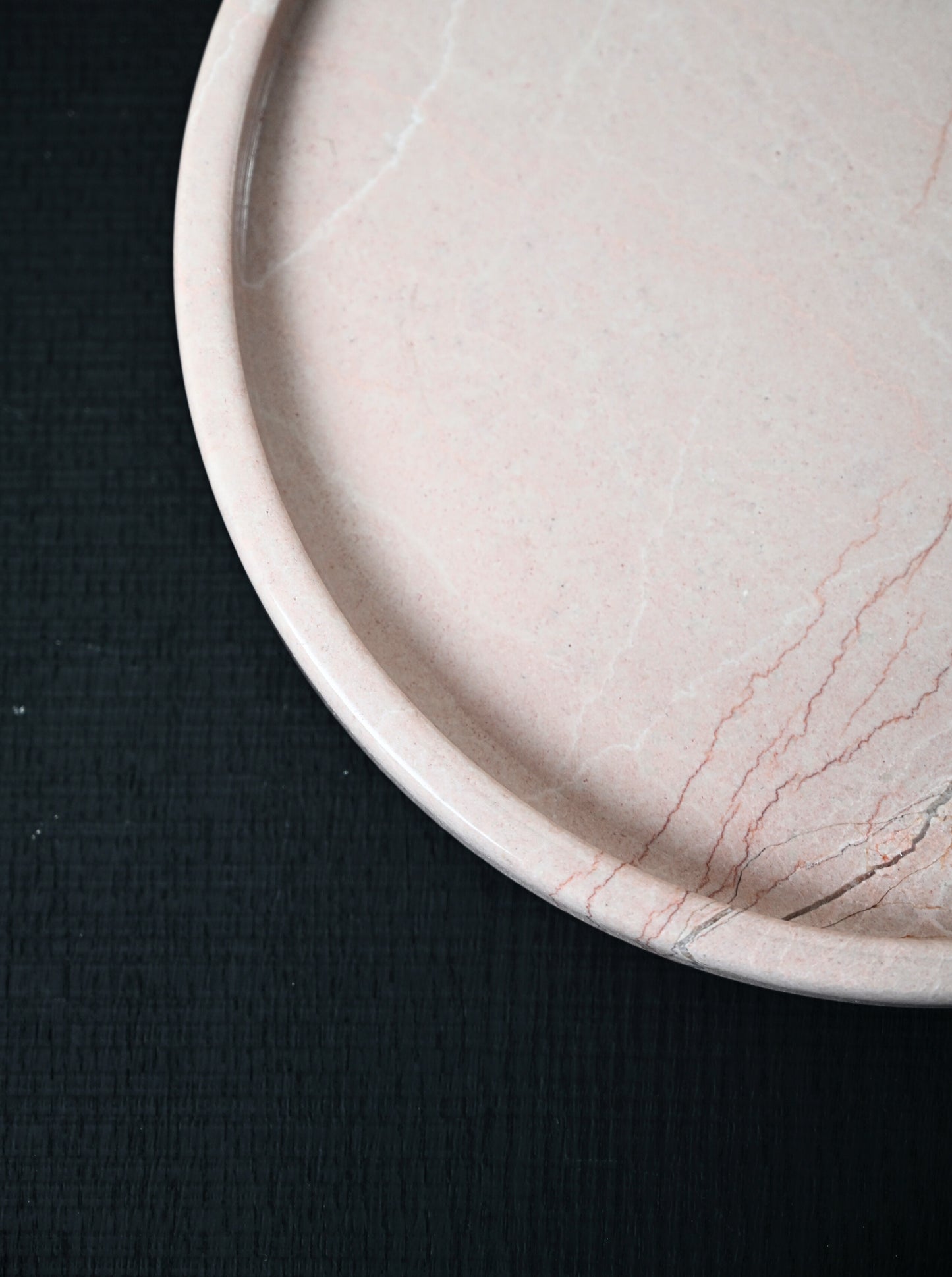 Round Marble Tray