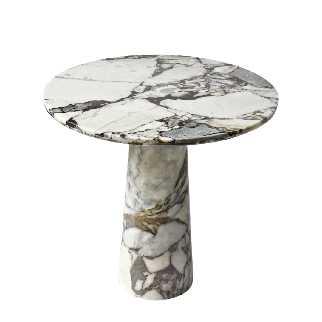 ANNA BISTRO TABLE | Natural Marble | Ocean Storm