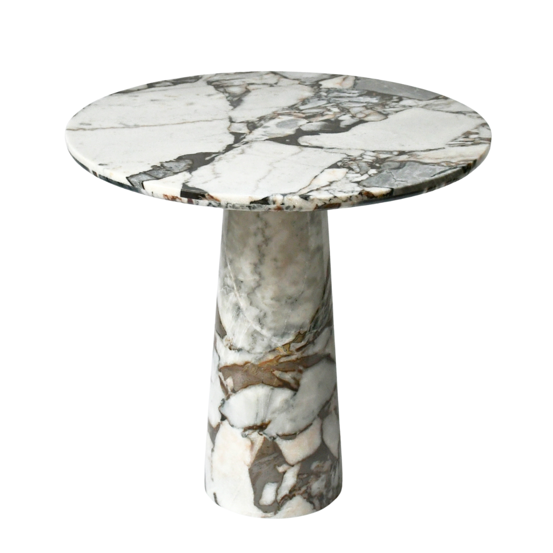 ANNA BISTRO TABLE | Natural Marble | Ocean Storm