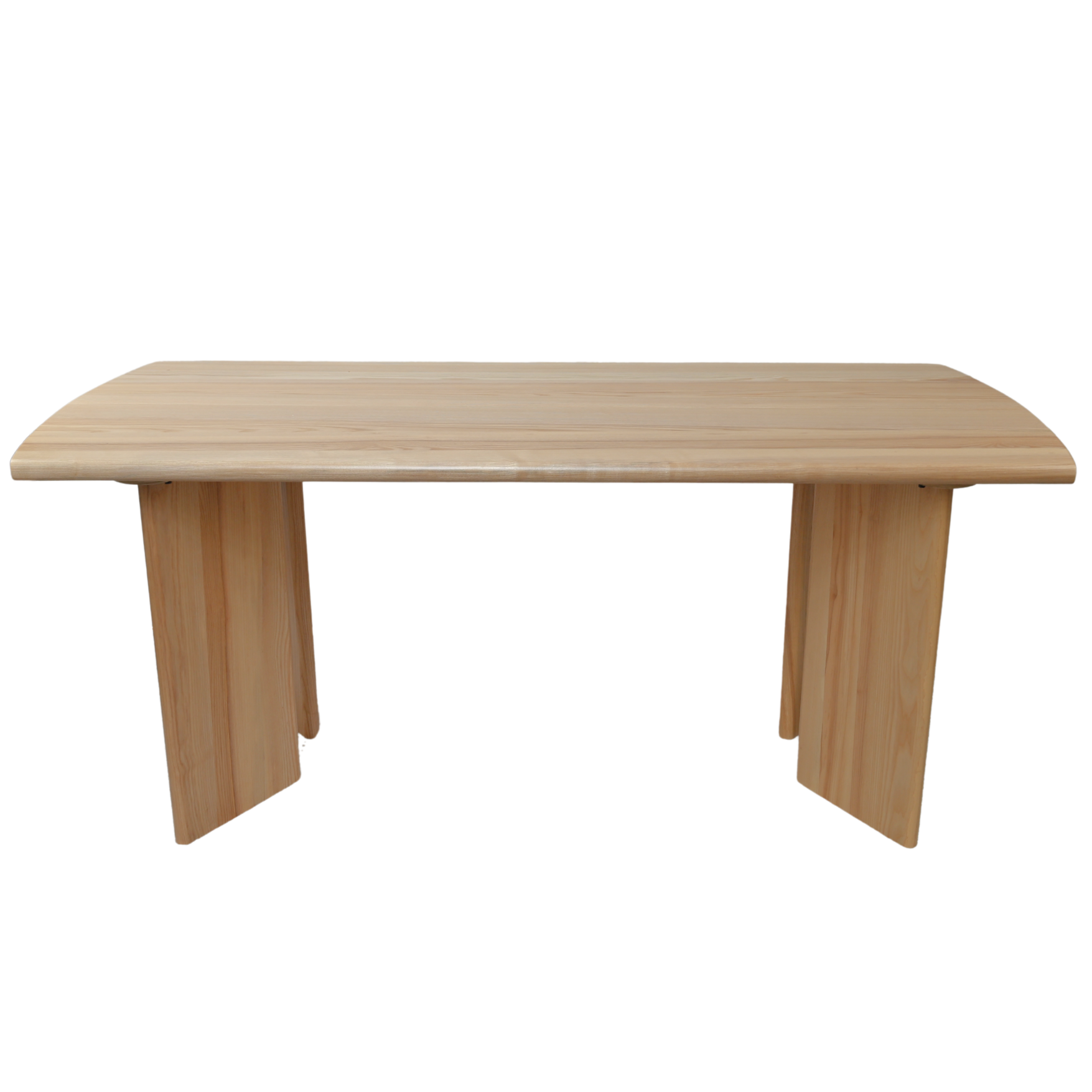 Wooden Dining Table | Solid Ash Wood | Natural