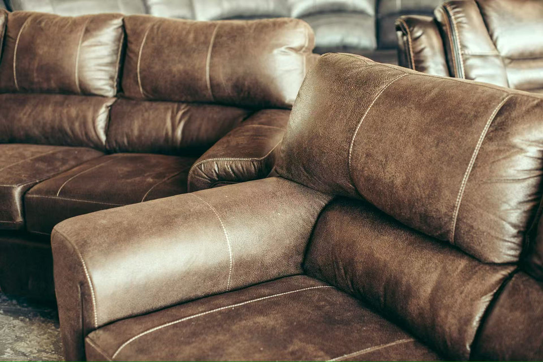 Leather Lounge Suite leather sofa