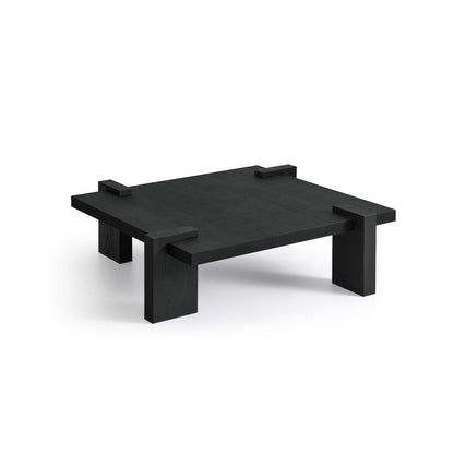 Contemporary black coffee table