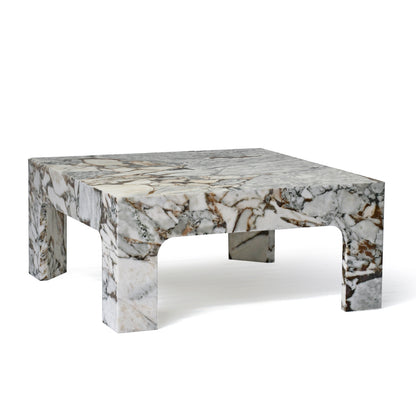 MORGAN Coffee Table | Natural Marble | Ocean Storm - Home Elements