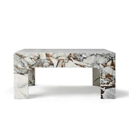 MORGAN Coffee Table | Natural Marble | Ocean Storm - Home Elements