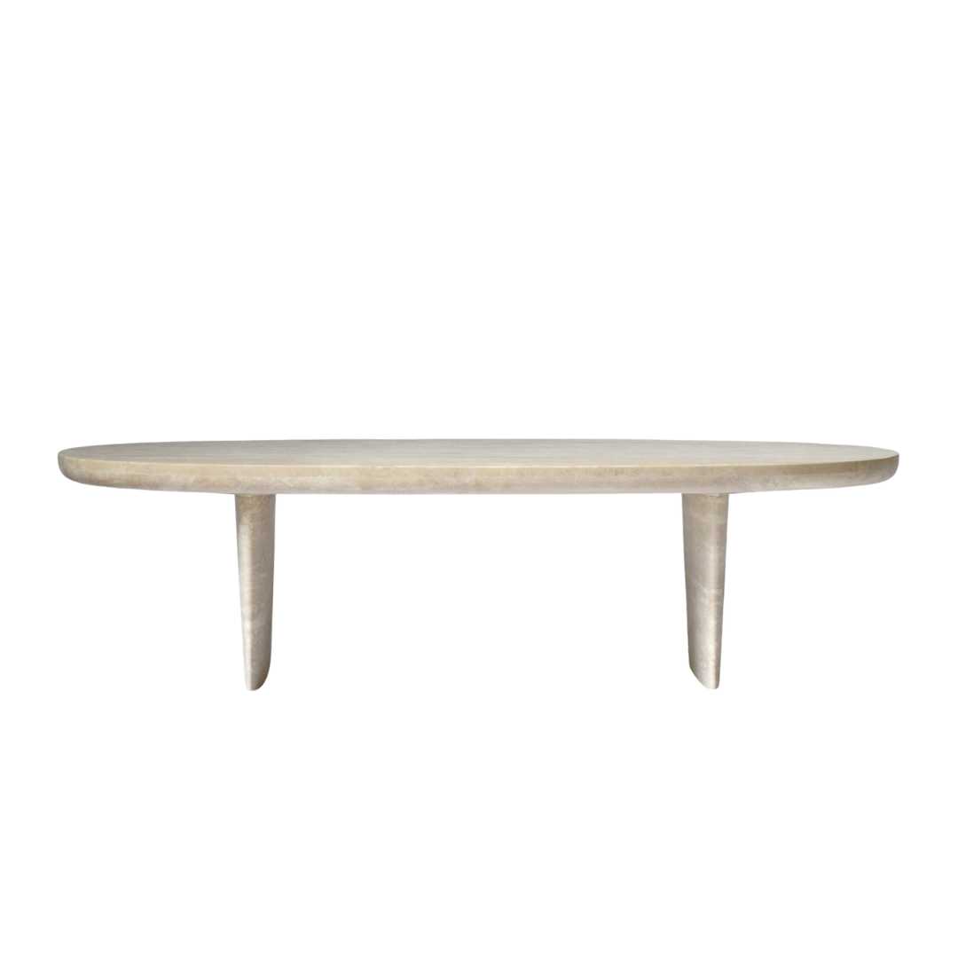 ALMA Coffee Table | Natural Travertine | Beige
