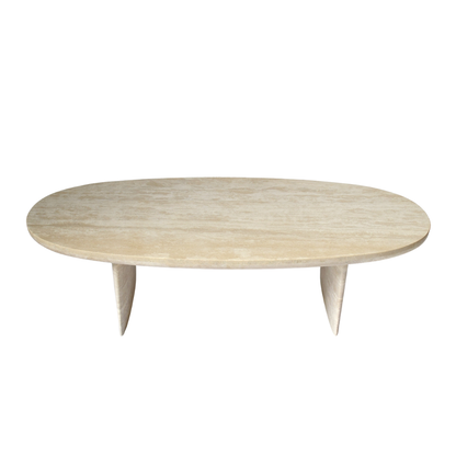 ALMA Coffee Table | Natural Travertine | Beige