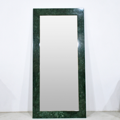 MAIYA Floor Mirror | Natural Marble | Imperial Green