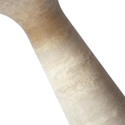 KERI | Side Table | Natural Travertine | Beige