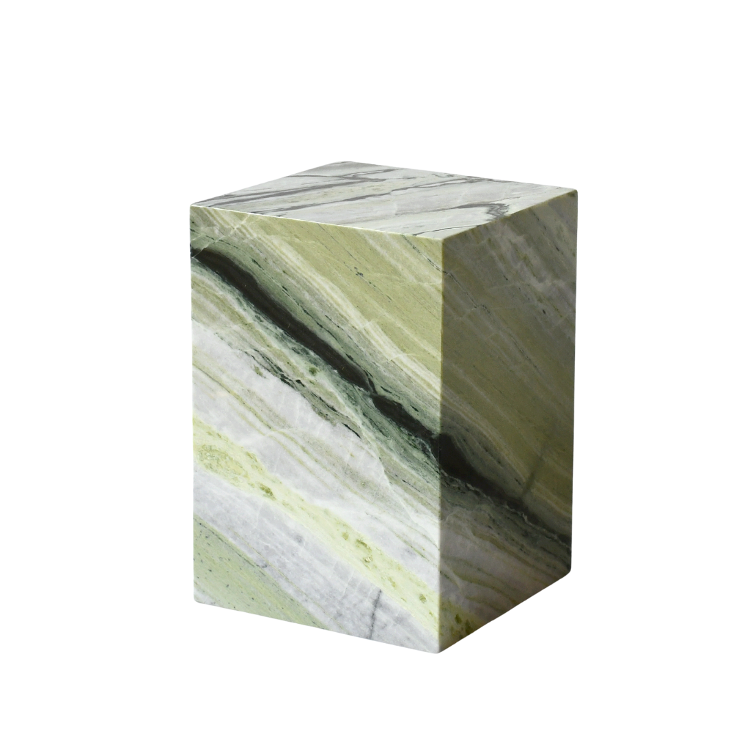 CUBI Plinth | Natural Marble side table