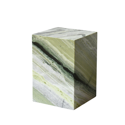 CUBI Plinth | Natural Marble side table