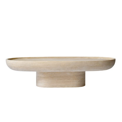 Natural Travertine Beige coffee table