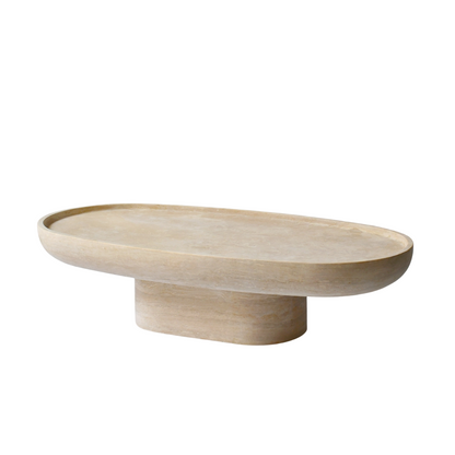 Natural Travertine Beige coffee table