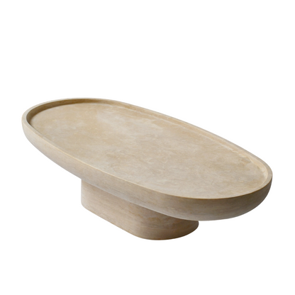 Natural Travertine Beige coffee table