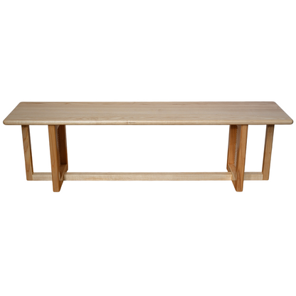ash wood dining bench seat 160cm