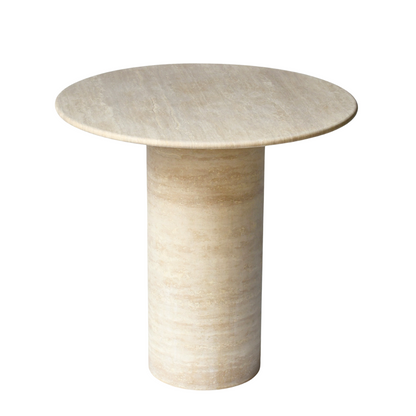 SABLE BISTRO TABLE | Natural Travertine | Beige