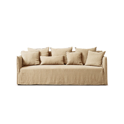 KAI 2 Seater Fabric Sofa | Camel | 2210mmX890mm
