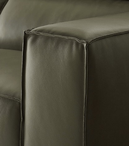 leather lounge suite for a modern living room