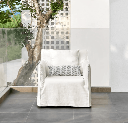 KAI Armchair | White - Home Elements