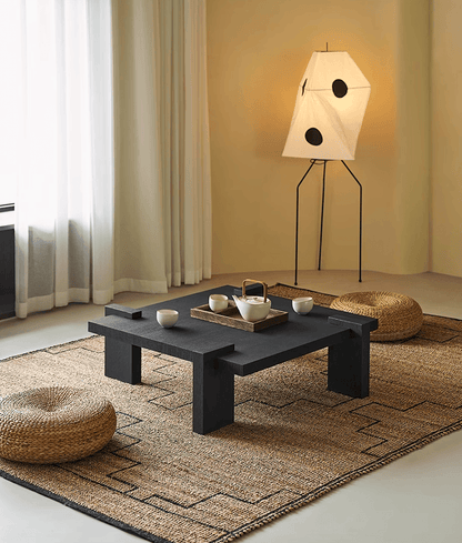 Classic black coffee table for home and office décor