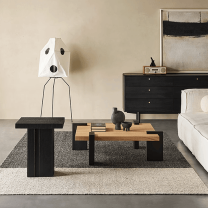 KAITO Side Table | Wood | Black - Home Elements