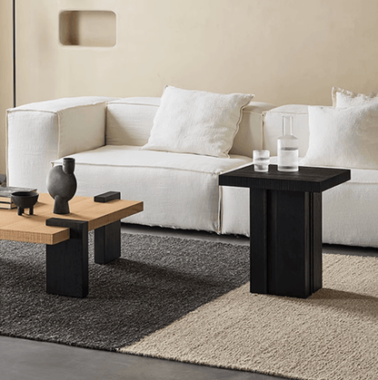 KAITO Side Table | Wood | Black - Home Elements