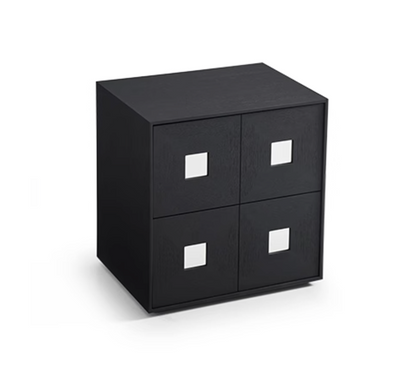 PUZZLER Buffet Table | Entertainment Unit | Black - Home Elements