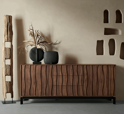 NEWTON Buffet Table | Walnut wood - Home Elements