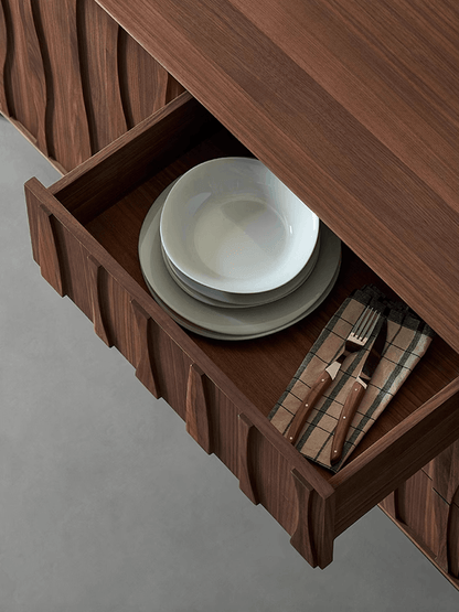 NEWTON Buffet Table | Walnut wood - Home Elements
