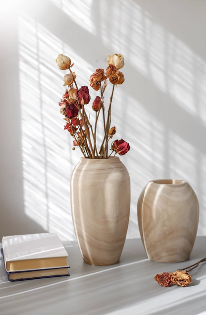 Wooden Vessel | Light - Home Elements