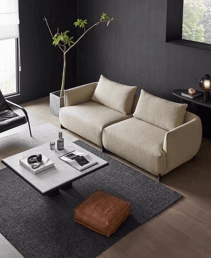 Asha 3 seater sofa | Beige - Home Elements