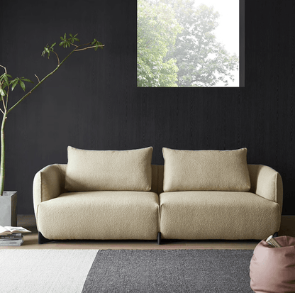 Asha 3 seater sofa | Beige - Home Elements