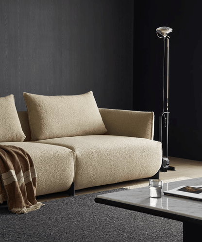 Asha 3 seater sofa | Beige - Home Elements