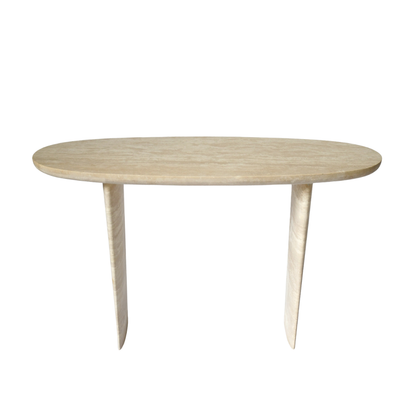 ALIA Hall Table | Console Table | Natural Travertine | Beige