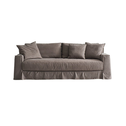 NORA 3 Seater Sofa | Stone Brown - Home Elements