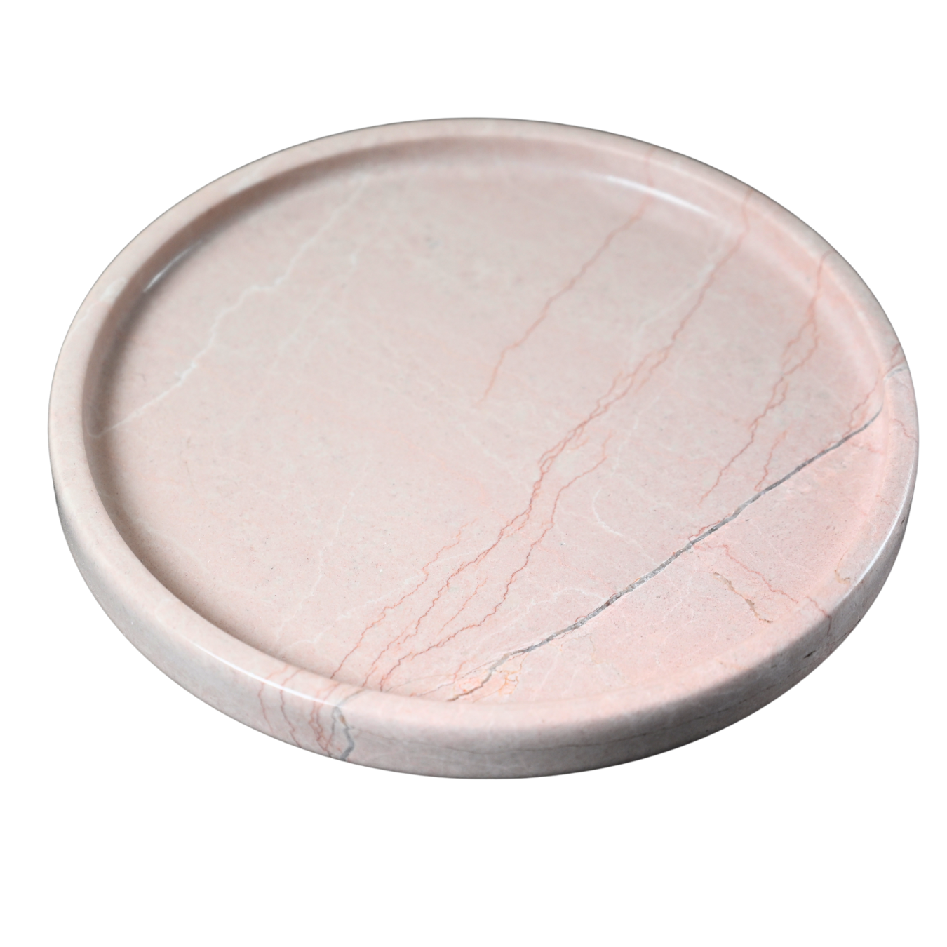 Round Marble Tray