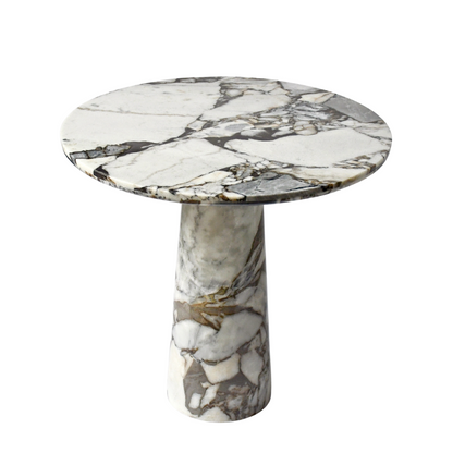 ANNA BISTRO TABLE | Natural Marble | Ocean Storm