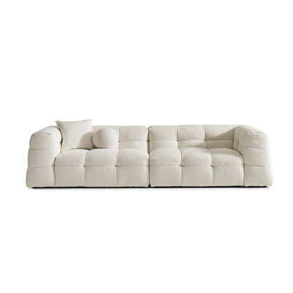 MILO 3 Seater Sofa | Cream White - Home Elements