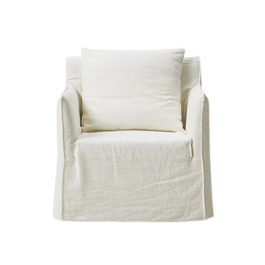 KAI Armchair | Fabric | White